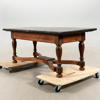 Stone table, second half of the 19th century.