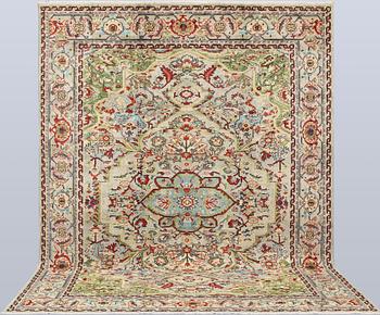 Matta, Kazak design, ca 322 x 240 cm.