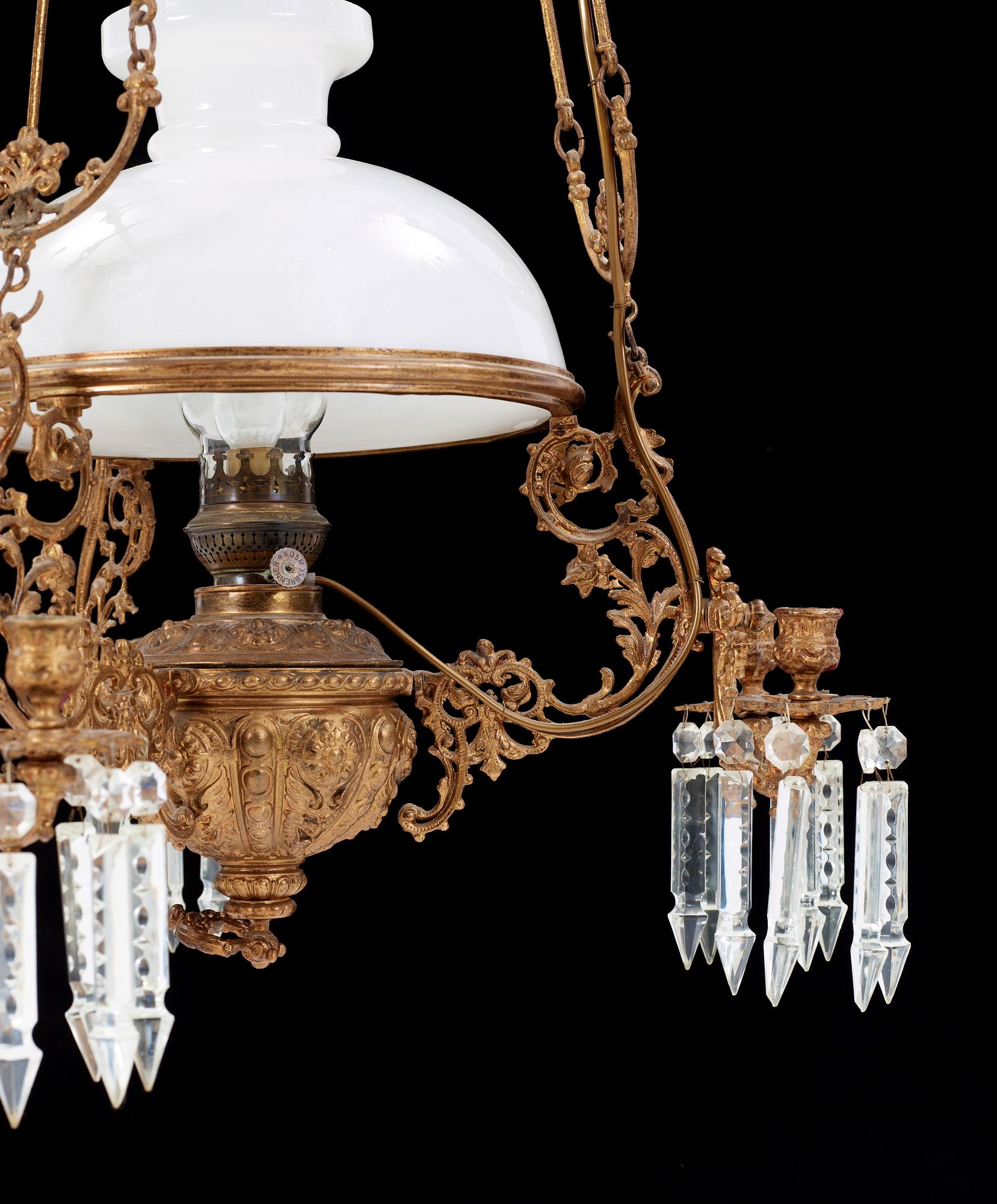 TAKKRONA, oscariansk, sekelskiftet omkring år 1900.