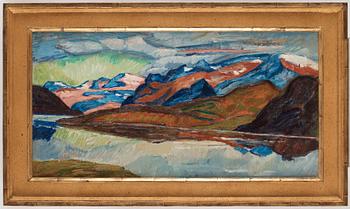 Helmer Osslund, "På väg till Stora Sjöfallet".