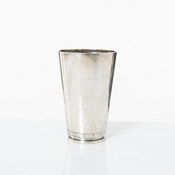 Sven Carlman, bägare, silver, CF Carlman, Stockholm 1965.