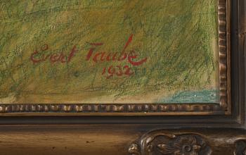 EVERT TAUBE, blandteknik, signerad och daterad 1932.