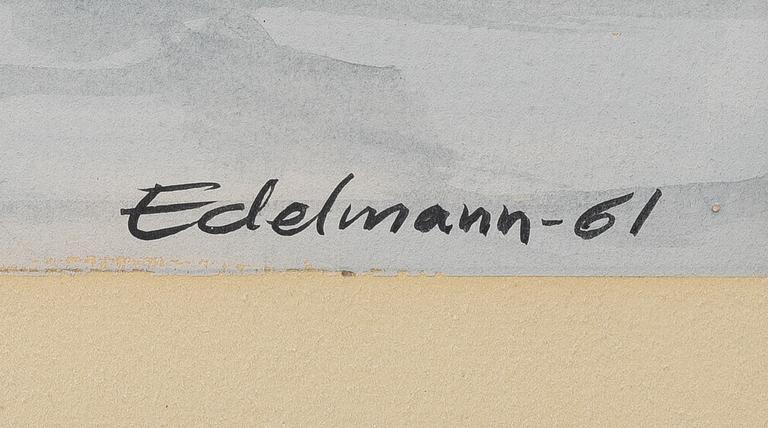 Yrjö Edelmann, Fiskebåt.