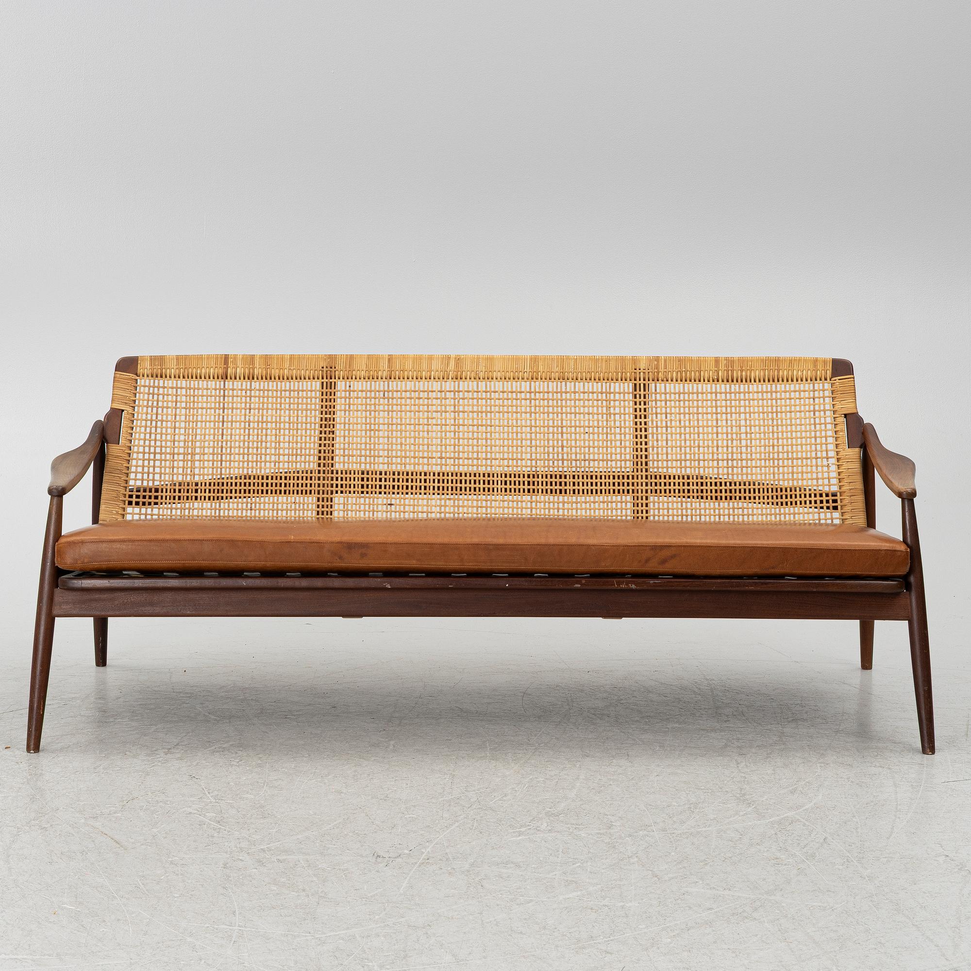 Hartmut Lohmeyer, sofa, Wilkhahn, Germany, 1950s.