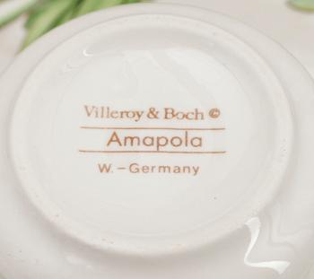 SERVISPORSLIN, 23 del, "Amapola", Villeroy & Boch.