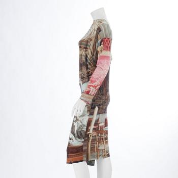 VIVIENNE WESTWOOD, a cotton blend dress.Size xs.