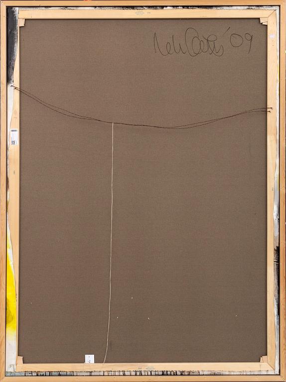 NIKI CERVIN, oil on canvas, signed and dated 2009 a tergo.