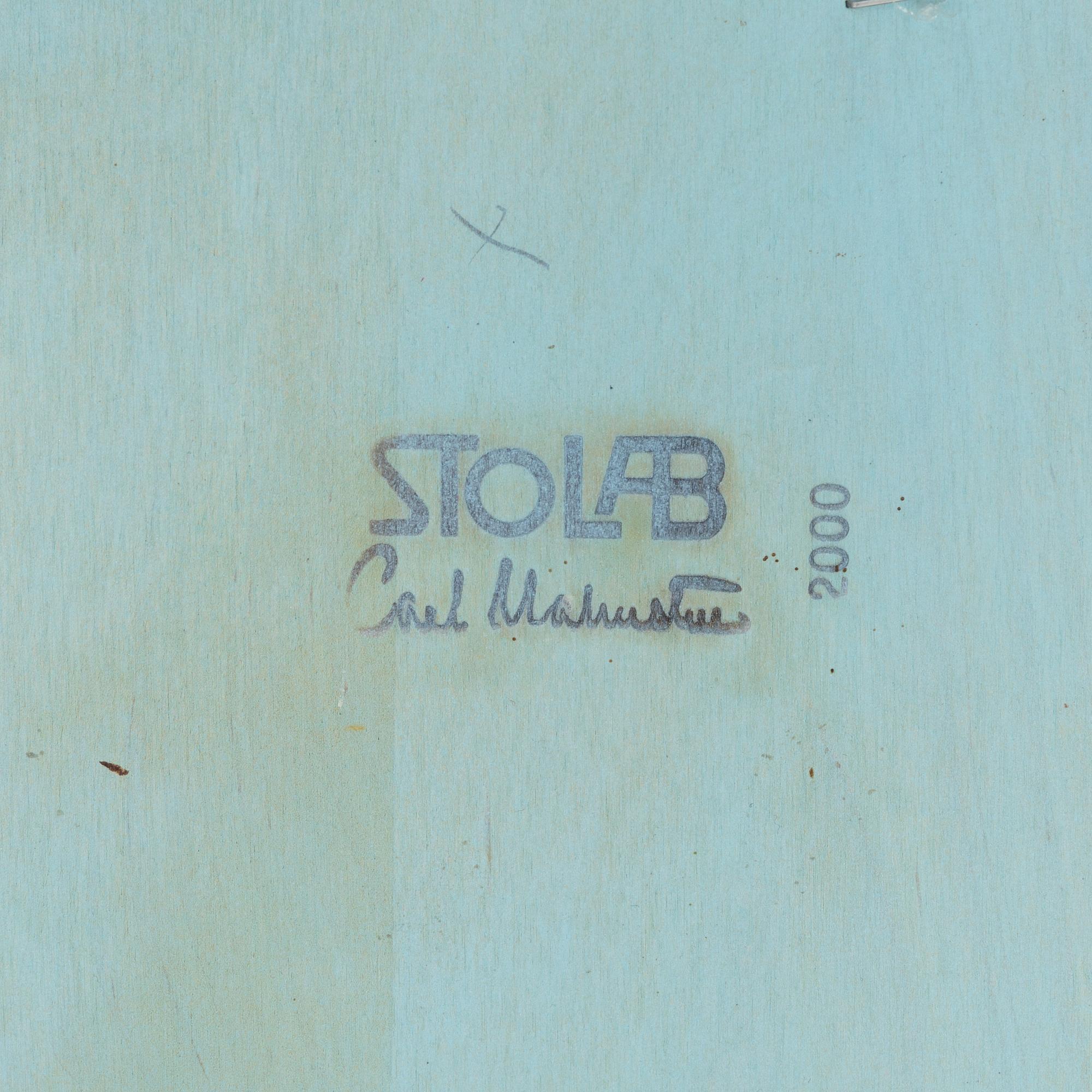 Carl Malmsten, stolar, ett par, "Lilla Åland", Stolab, år 2000.