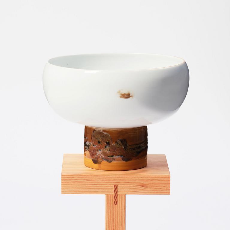Carl-Harry Stålhane, a unique stoneware bowl, Rörstrand.