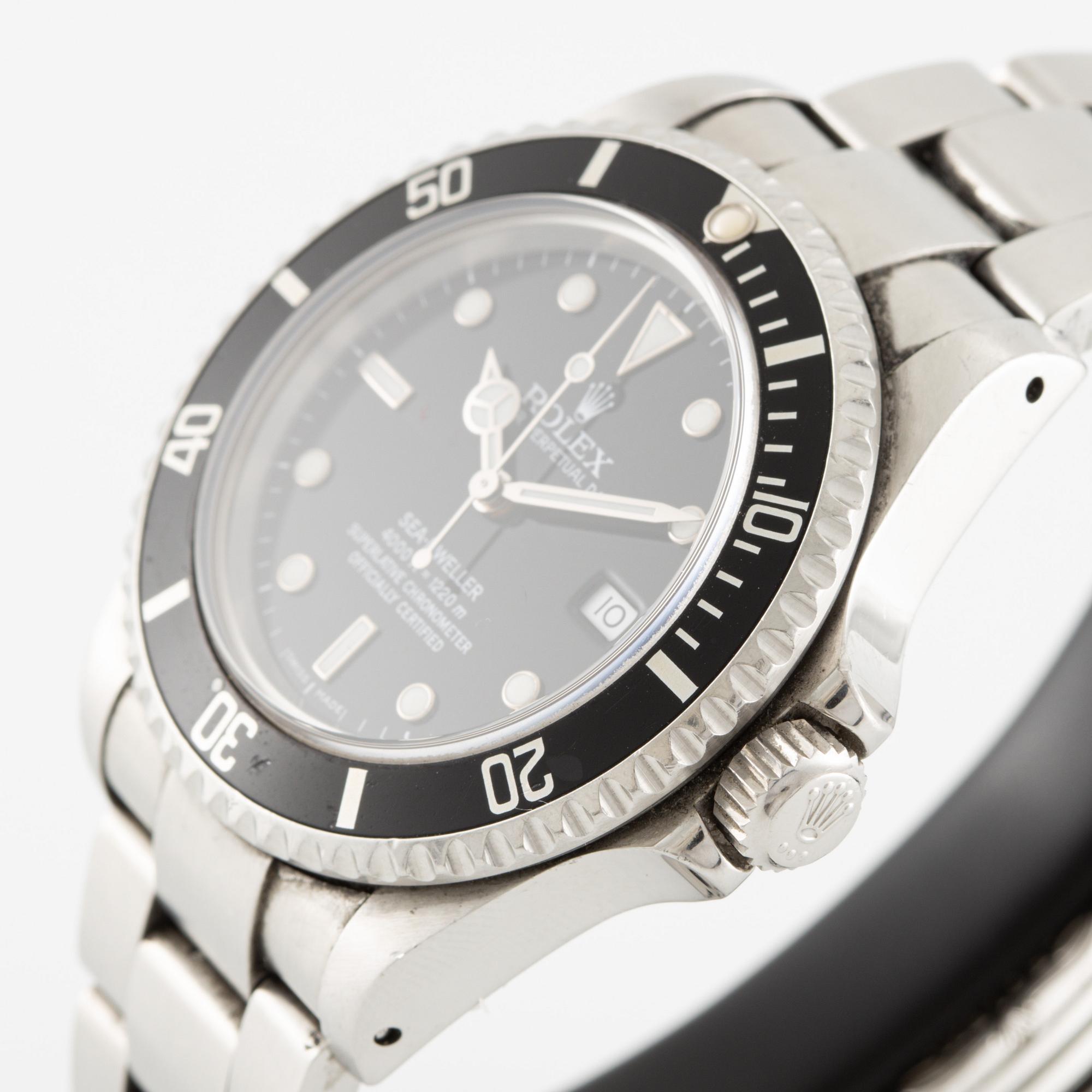 Rolex, Sea-Dweller, armbandsur, 40 mm.