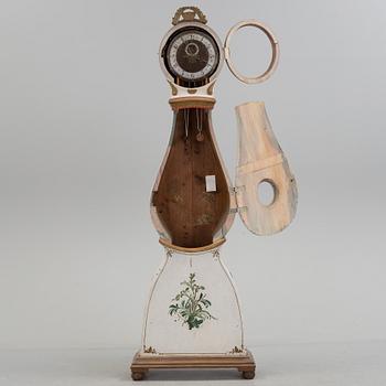 A 19th century longcase clock.