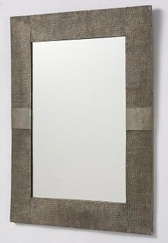 Björn Trägårdh, a rare pewter wall mirror model A 1607, Firma Svenskt Tenn, Stockholm, 1930s.
