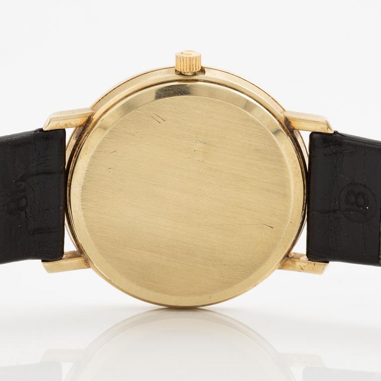 Omega, Genève, wristwatch, 34 mm.