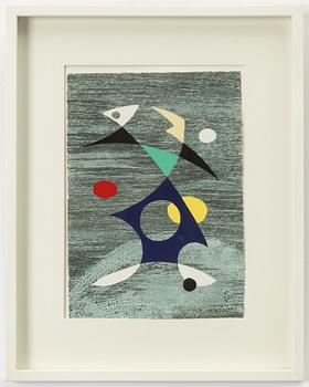 Pierre Olofsson, five colour lithographs.