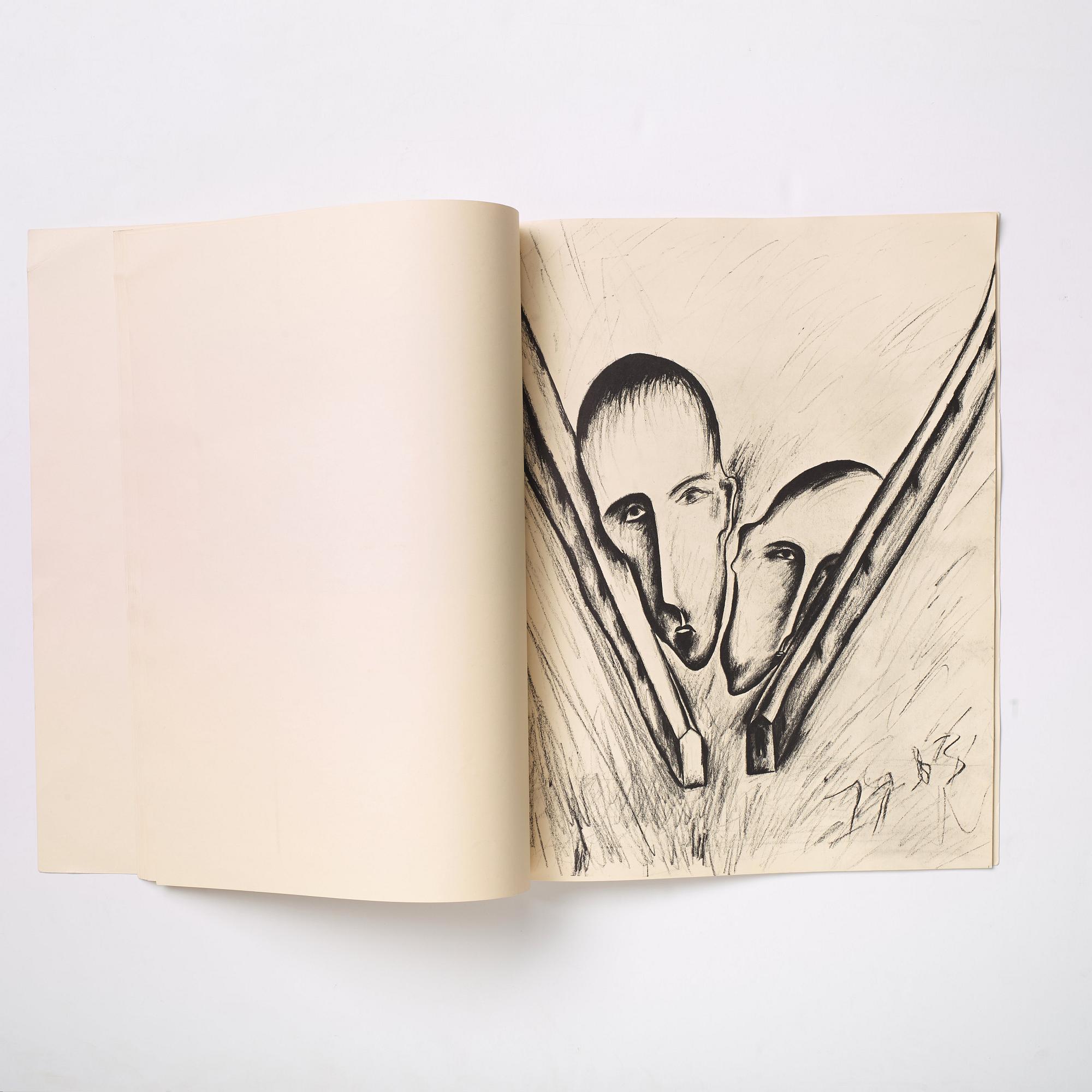 Enzo Cucchi, "Album La Scimmia".