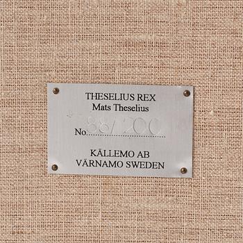 Mats Theselius, fåtölj, "Theselius Rex", ed. 88/200, Källemo, Värnamo, efter 1995.