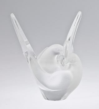 VAS, glas Lalique Frankrike. 1900-tal.