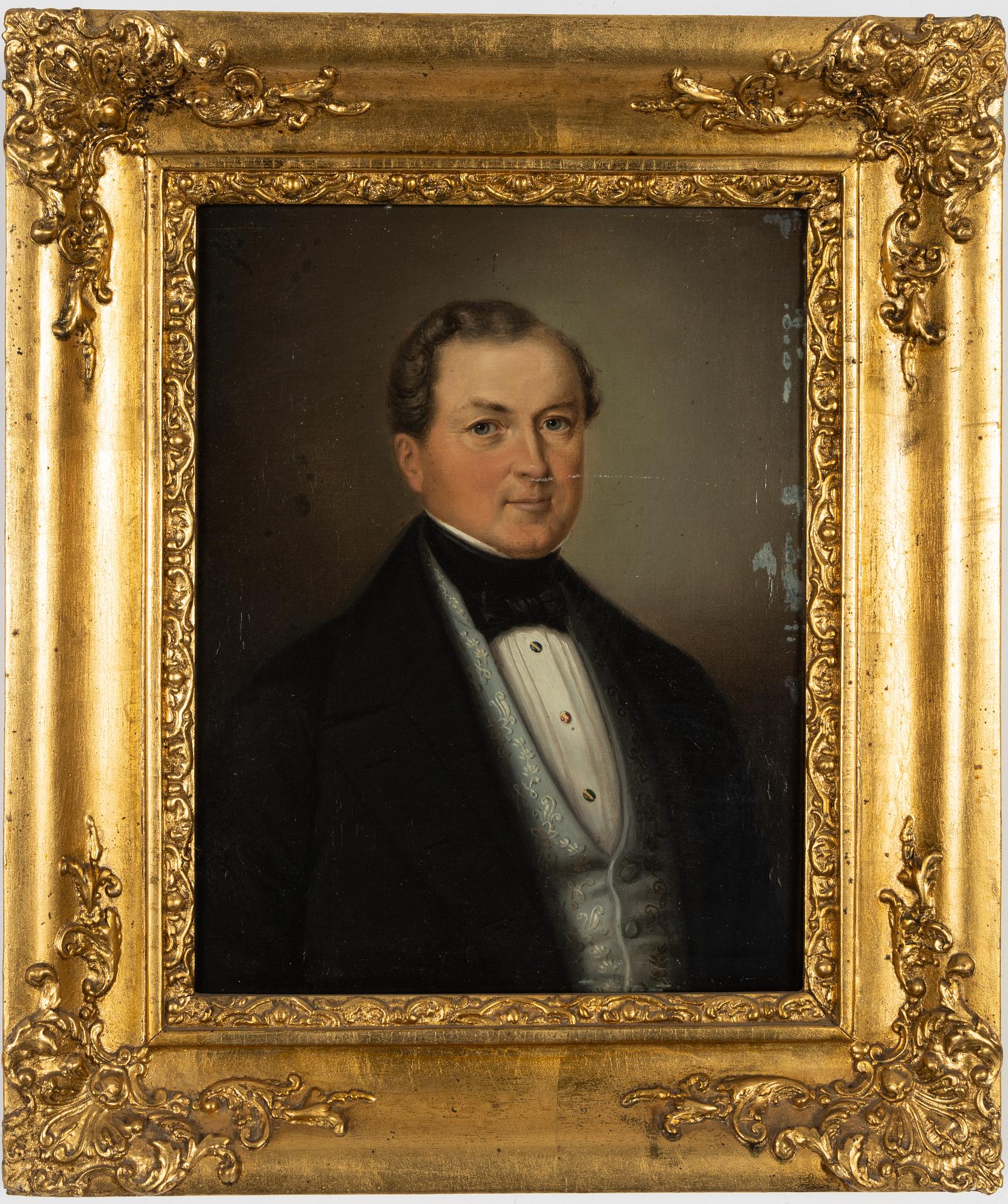 Carl Theodor Staaf, attributed to, oil on canvas/panel.