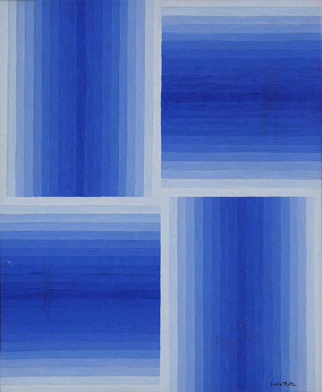 Laila Prytz, "Variationer i ultramarin".