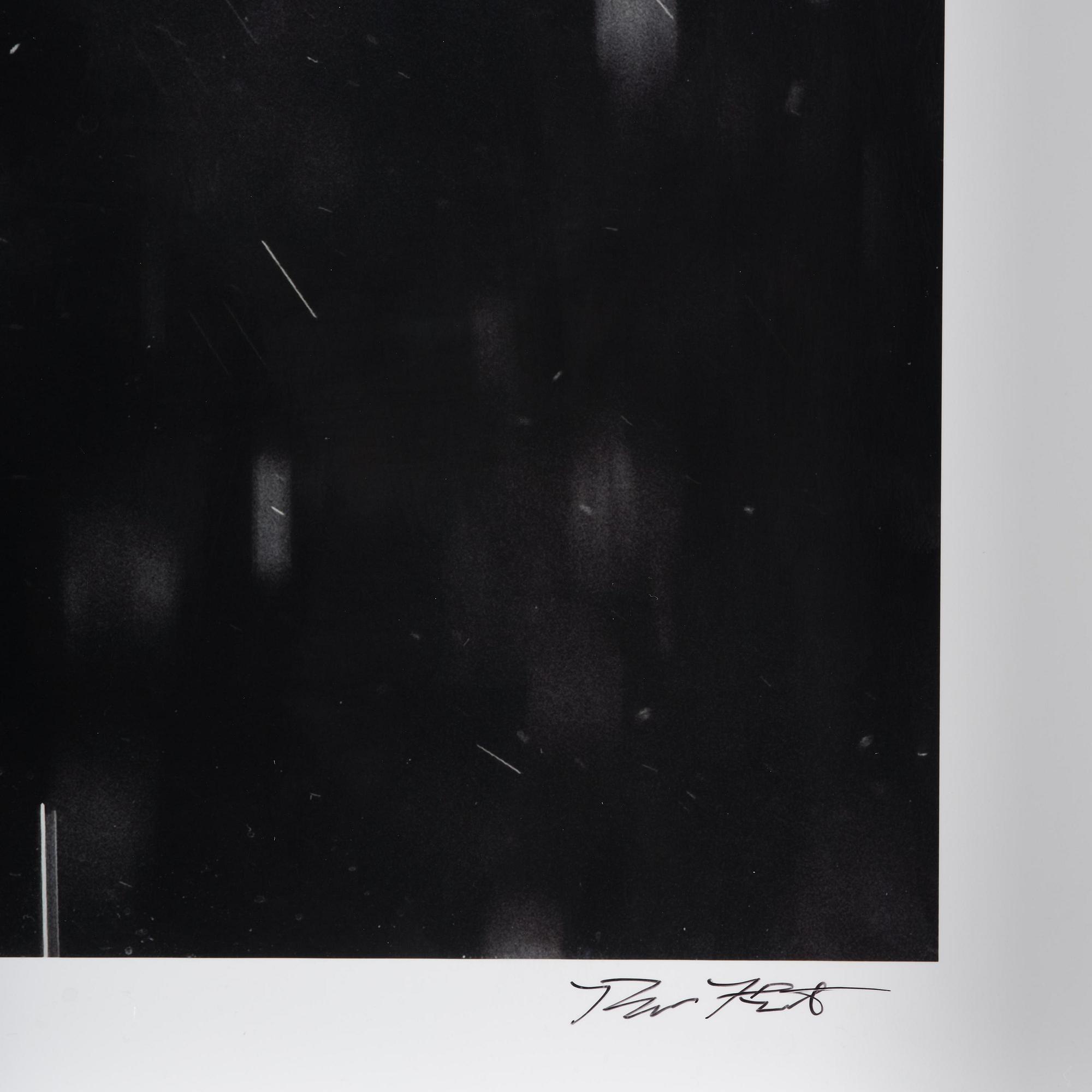 Brooks Kraft, "Obama in Rain", 2012.