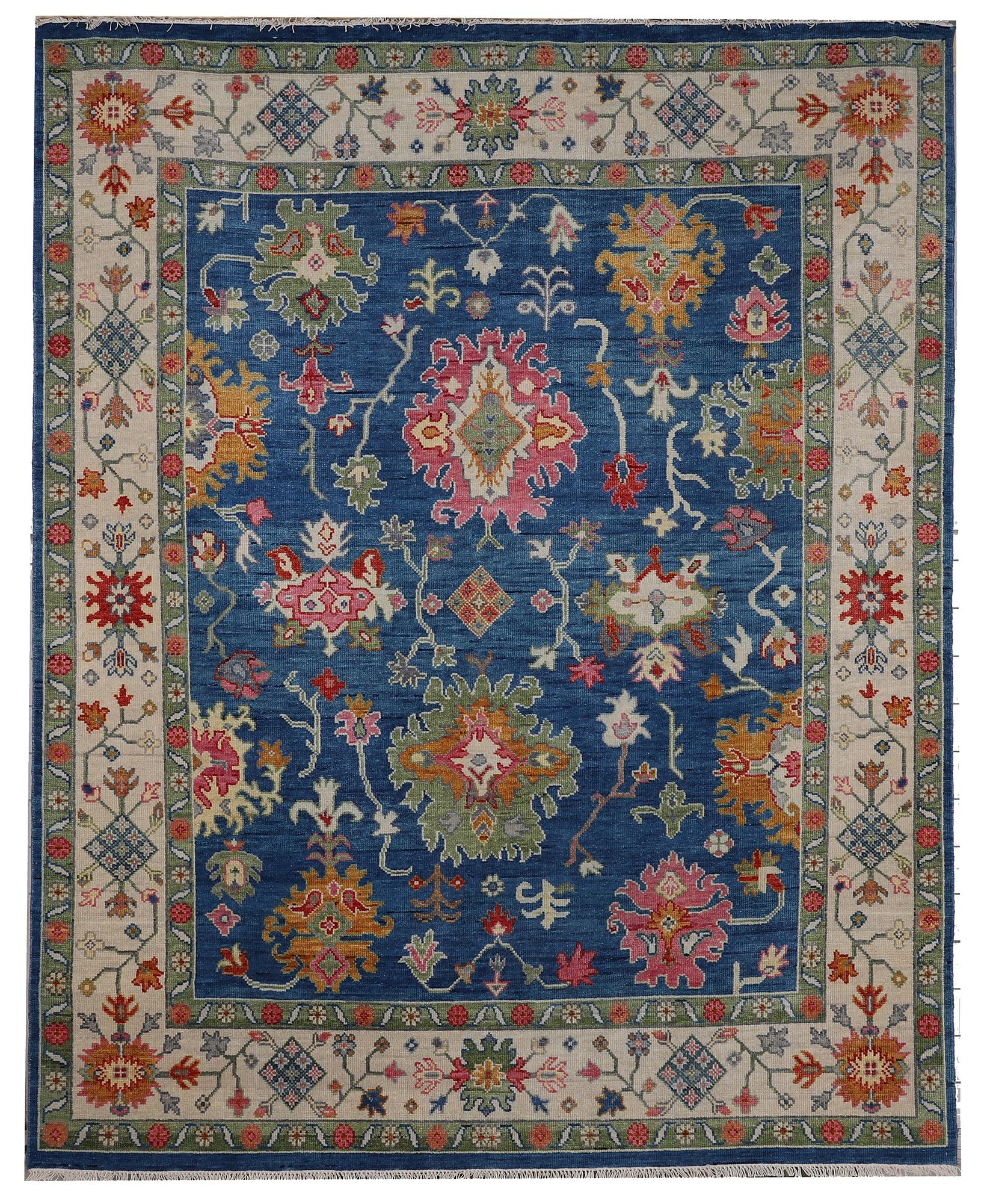 A carpet, Ushak Design, ca 303 x 246 cm.