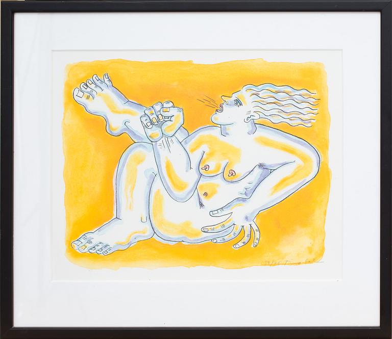 TIMO SOLIN, färglitografier, 3 st, signerade och numrerade .