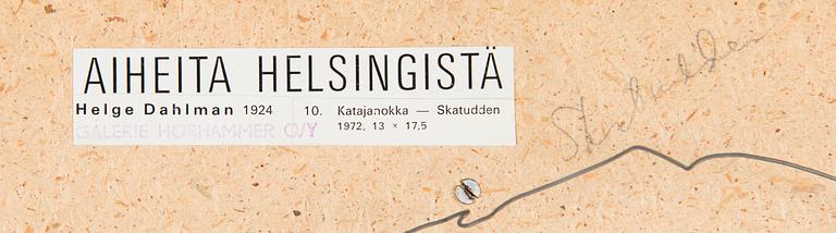 Helge Dahlman, Katajanokka.