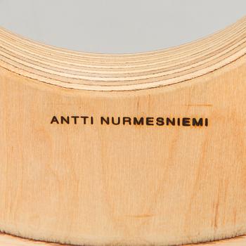 Antti Nurmesniemi, pallar 6 st / bastupallar, "Saunastool" 1900-talets slut.
