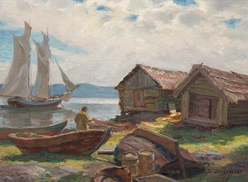 Santeri Salokivi, FISHING HUTS.