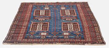 An antique Shirvan rug, southeastern Caucasus, c. 170 x 119 cm.