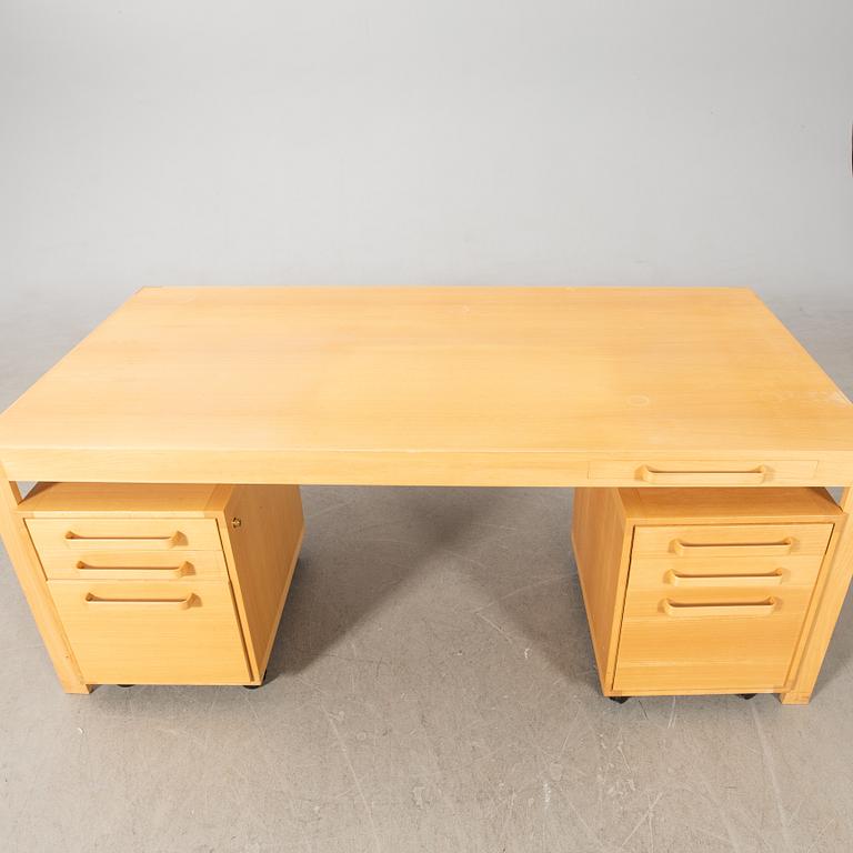 Rud Thyfgesen & Johnny Sorensen, desk, along with 2 chests of drawers, "Kongserien", Denmark.