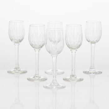 Göran Hongell, A 43-piece glass ware set "Kilta". Iittala, in production 1947-1966.