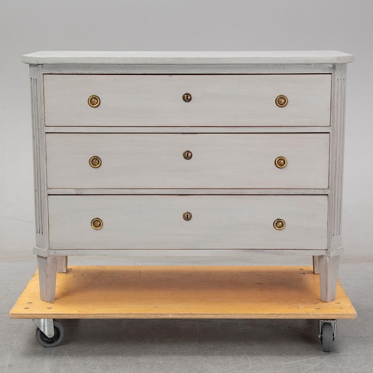 A Gustavian style dresser from around year 1900.