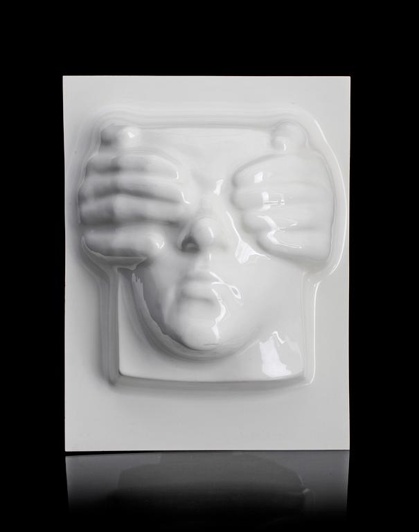 BARBRO BÄCKSTRÖM. Relief, plast, sign o numr o dat 1973.