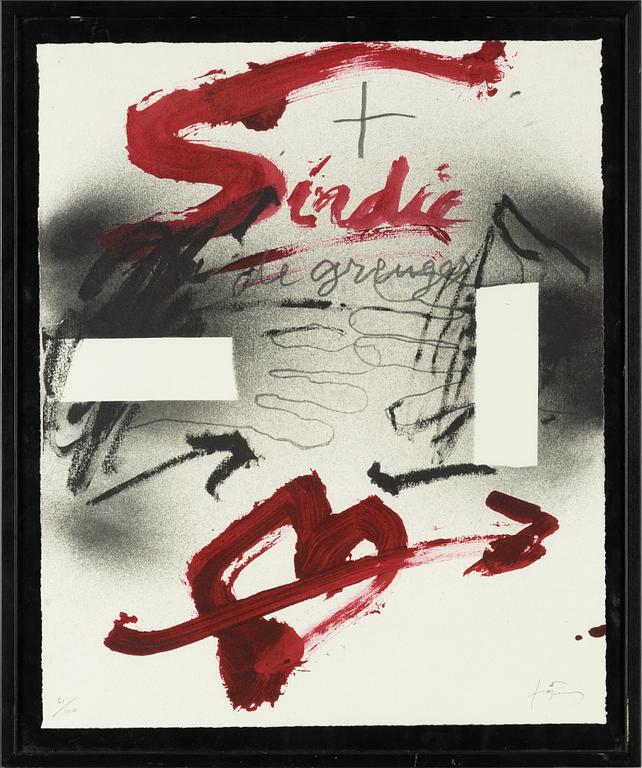 Antoni Tàpies, Untitled.