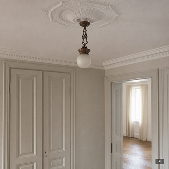 A ceiling lamp, 1910s/20s.