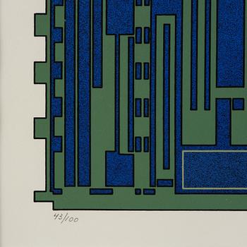 Eduardo Paolozzi, Untitled from: "Hommage aux Prix Nobel" (The Nobel Prize Portfolio).