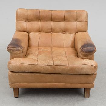 A second half of the 20th century 'Merkur' easy chair by Arne Norell.