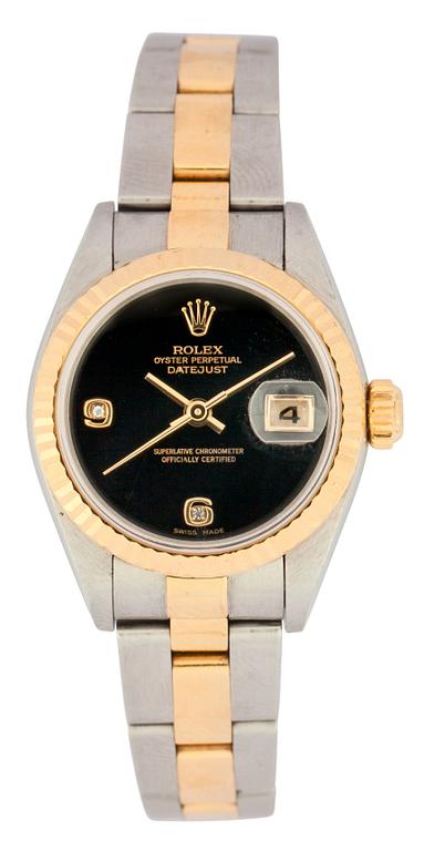 ROLEX, Datejust, autamatisk, guld/stål, ca 2000.