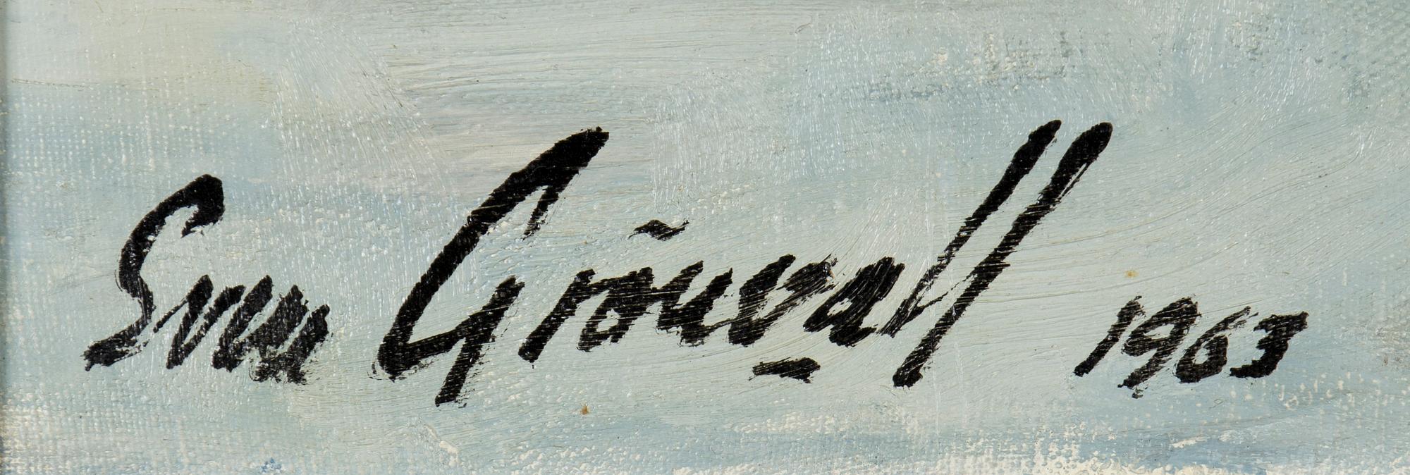 Sven Grönvall, Finnish summer.