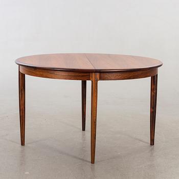 Niels Otto Møller dining table and 6 chairs model 78 Slagelse Möbelvaerk A/S Danmark 1960-tal.