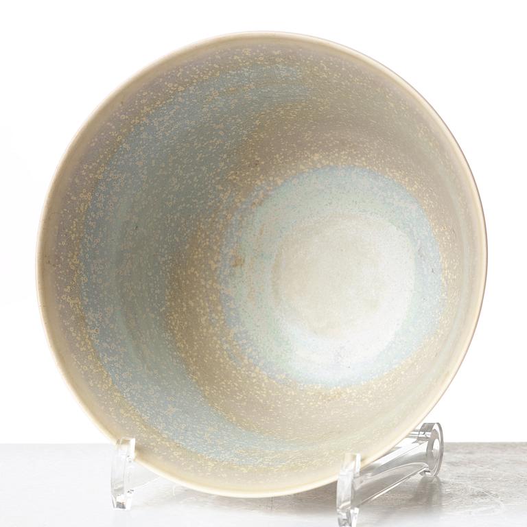 Stig Lindberg, a stoneware bowl, Gustavsberg studio, Sweden 1945.