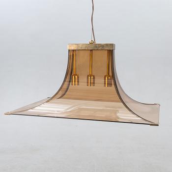 Esperia, Italy, "Pagoda", ceiling lamp, 1960s-70s.