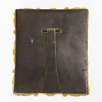 Emanuel Thomas Peter, Miniatyrporträtt föreställande kvinna med hund.