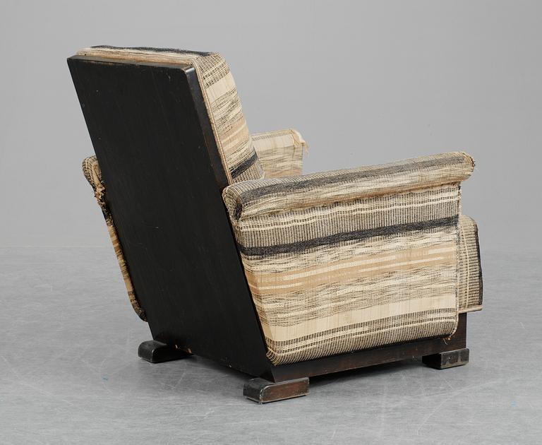 An Axel-Einar Hjorth easy chair 'Typenko', by Nordiska Kompaniet 1930's.