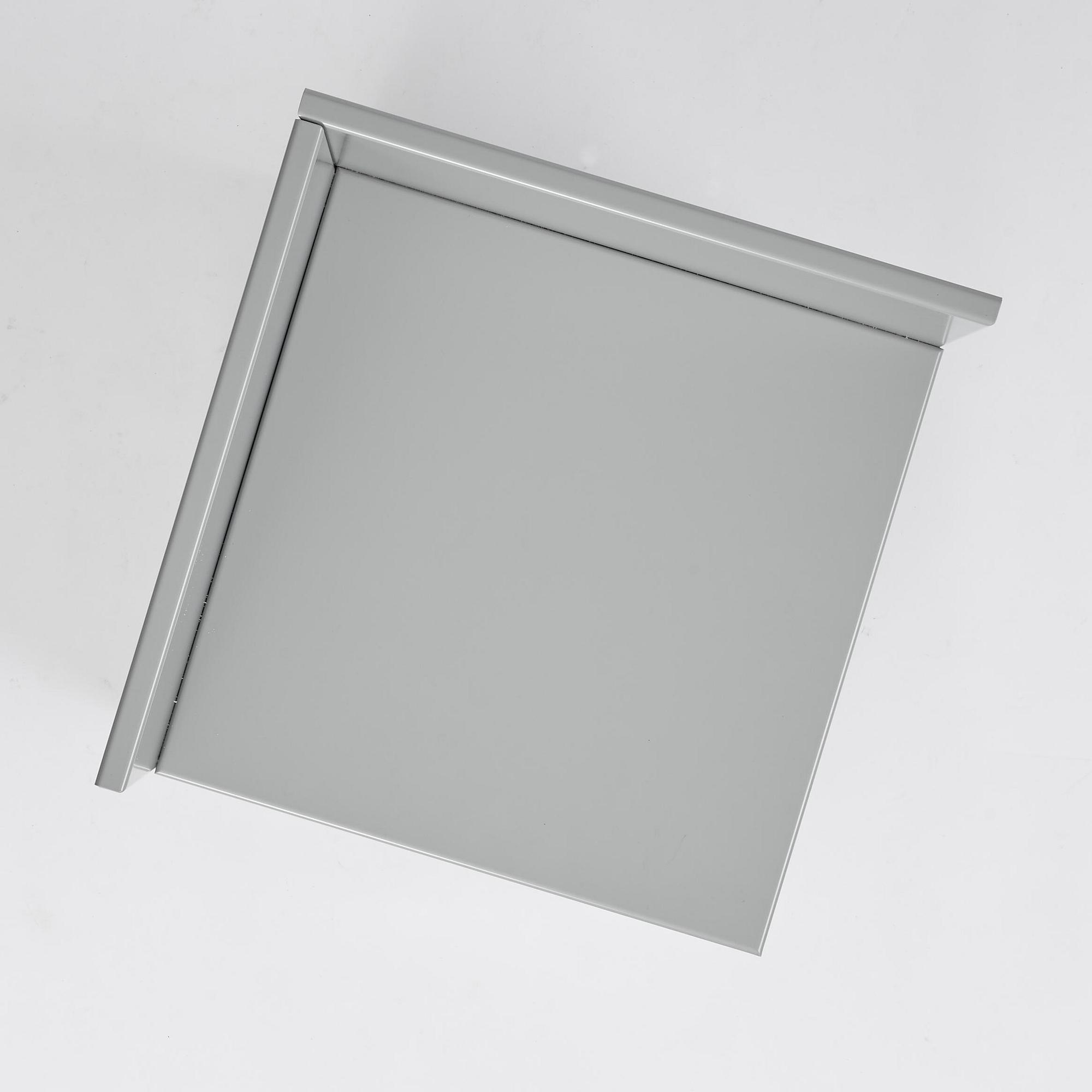 Donald Judd, a "Corner Chair No 15", Lehni, Switzerland, 1989.
