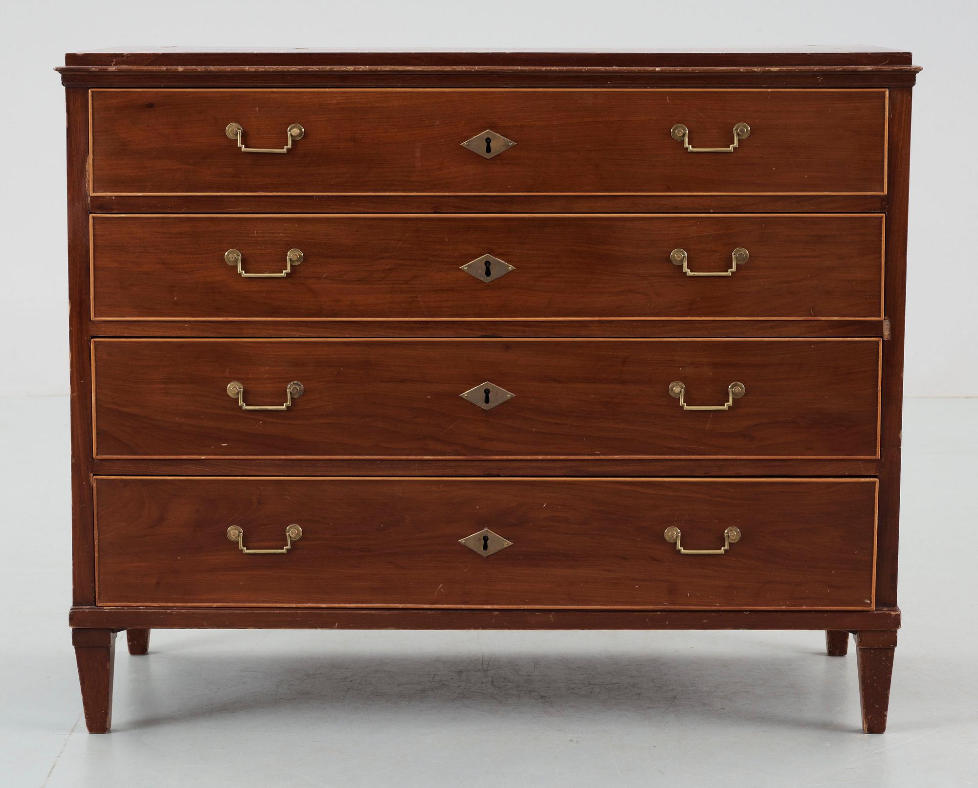 BYRÅ, sengustaviansk, 1800-talets början.