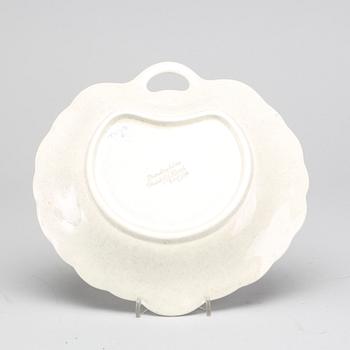 A CHARLOTTE RHEAD PLATE FROM BURSLEY WARE.