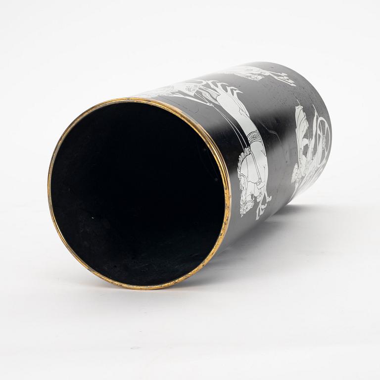 Piero Fornasetti, an umbrella stand, Studio Fornasetti Milan, Italy.