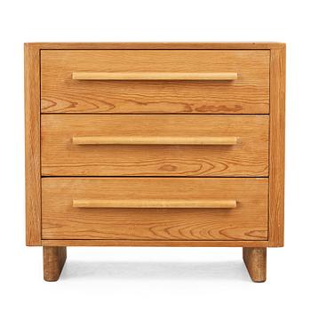 Axel Einar Hjorth, A modernist pine chest of drawers, attributed to Axel Einar Hjorth, probably 'Sport', Nordiska Kompaniet, Sweden 1930's.